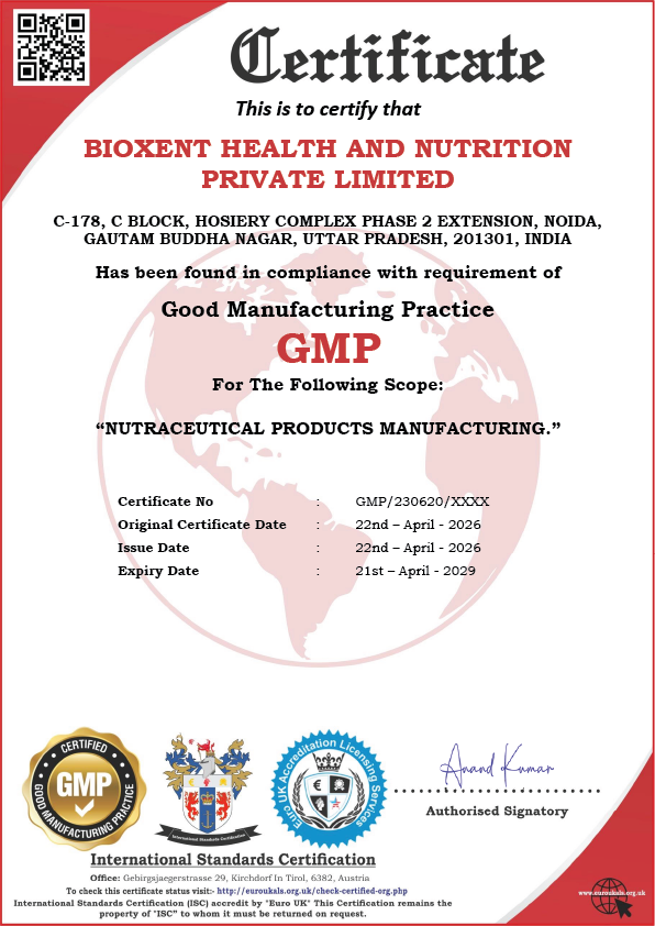 certified supplements