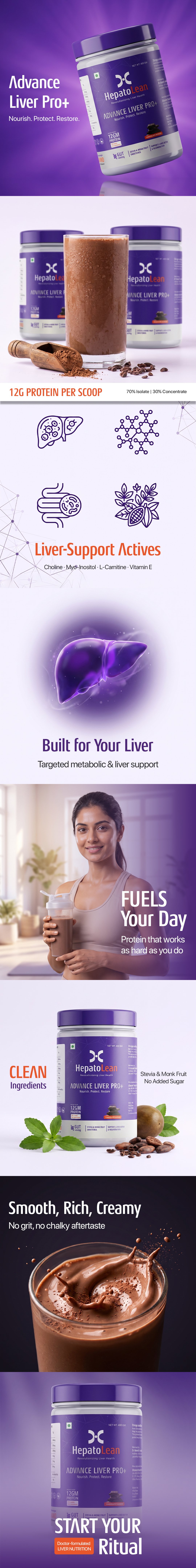 Hepatolean Advance Liver Pro Protien Powder
