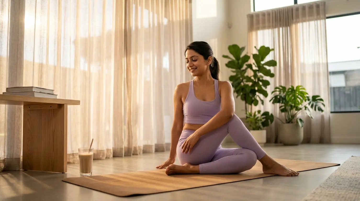 PCOS protein powder India — sugar free protein powder for women as part of a daily wellness routine