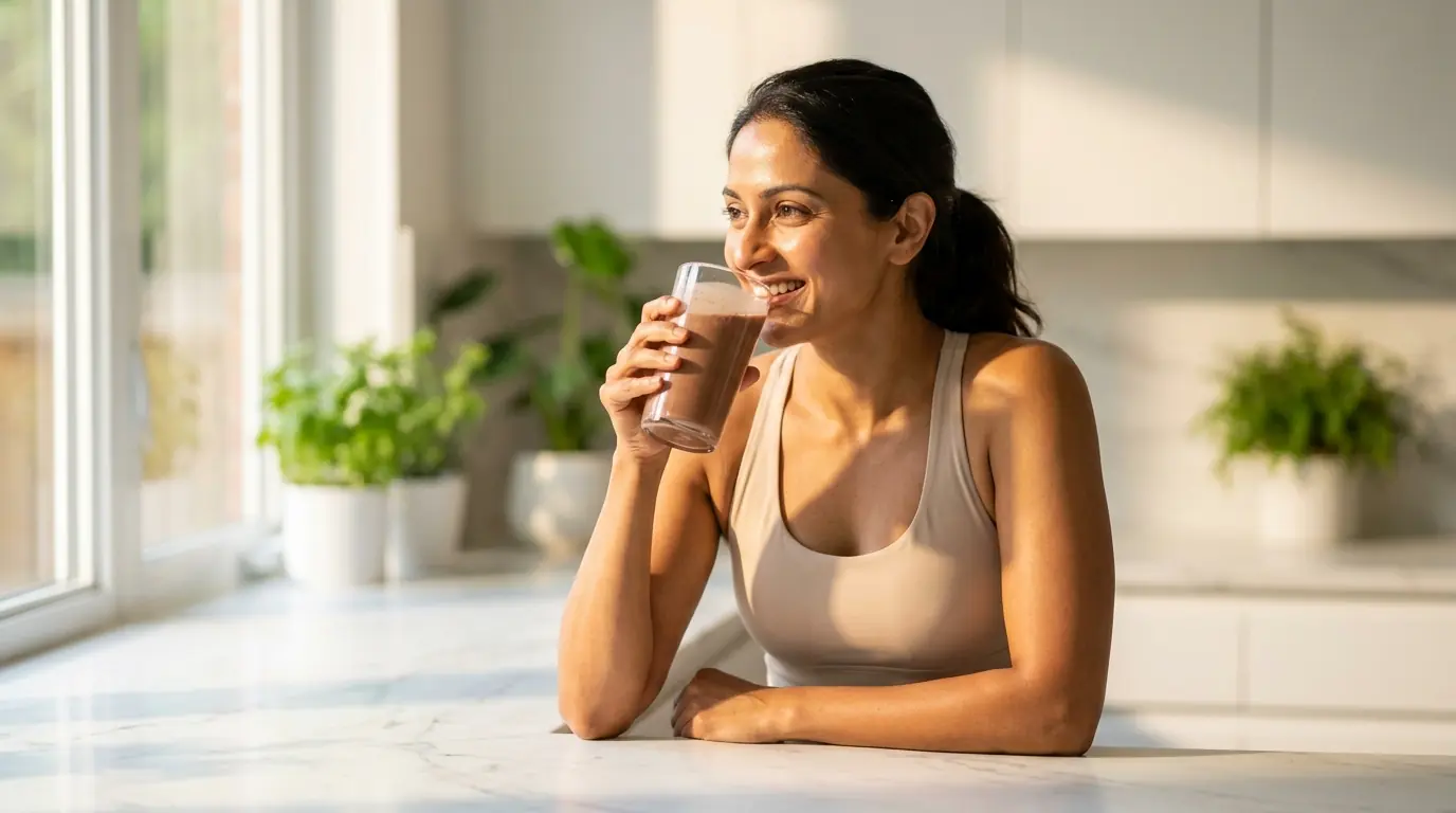 Protein powder for women with PCOS — Hepatolean sugar free protein shake with 700mg myo-inositol